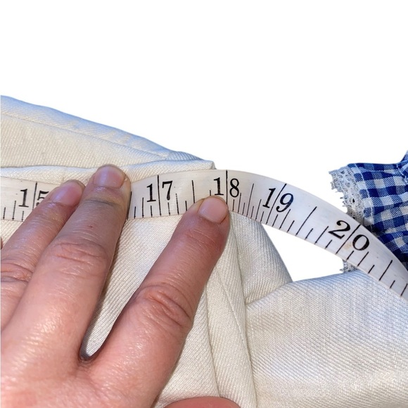 Vintage Gruppo Americano studio Elegant Cream Double-Breasted Women's Blazer - Picture 10 of 10